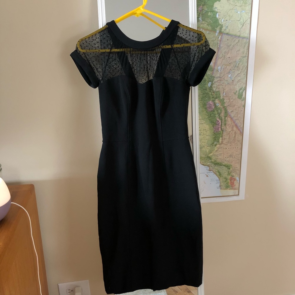 White House | Black Market Black Dress